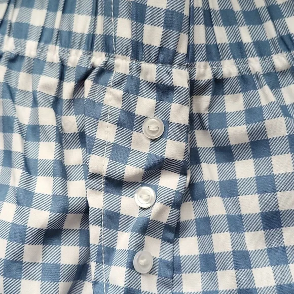 NWT 🍓 Strawberry Shortcake Blue Gingham Shorts - Picture 7 of 11